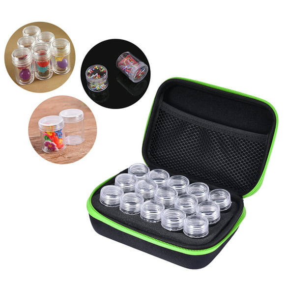 Diamond Painting Accessories Carry Case Container Storage Box 24 Slots Hand Bag